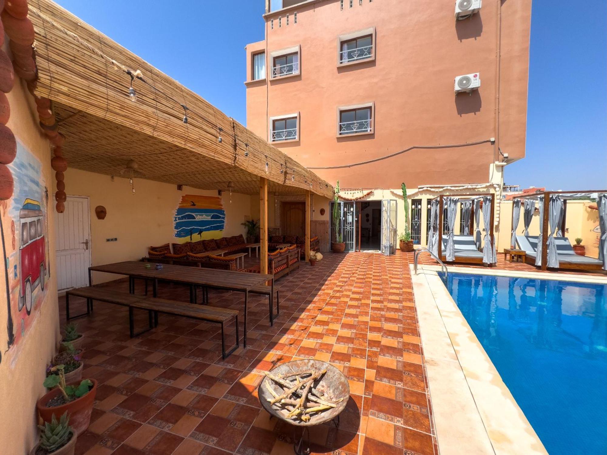 Hotel Sun House Morocco Taghazout Exterior foto